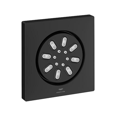 Grohe Body Spray Square - 2 Sprays, 0.9 Gpm, Black 268452430